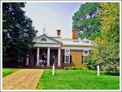Entrance to Monticello
