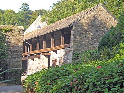 Castle ruins at Tintagel