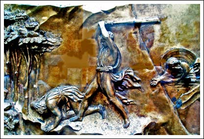 Ghiberti's Door - Cain slays Abel