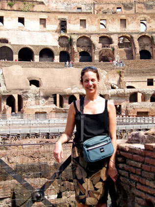 Randy visits the Coliseum