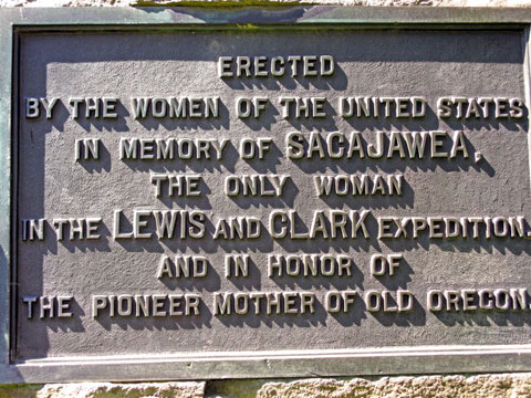 Sacajawea Plaque